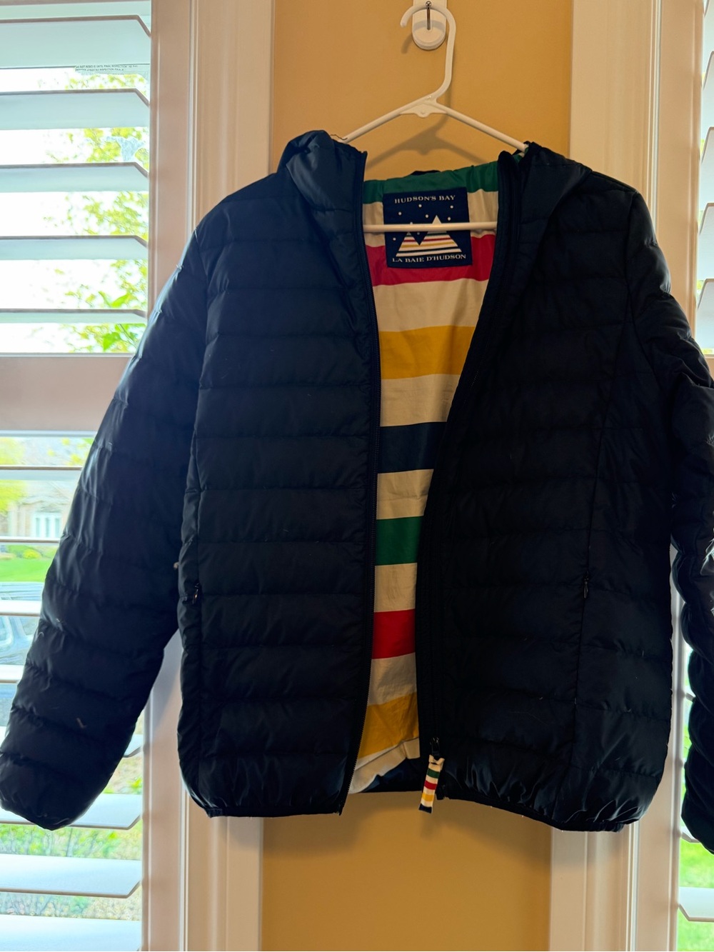 Hudson's Bay Company Lightweight Puffer Jacket, Down Filled- Men's Medium